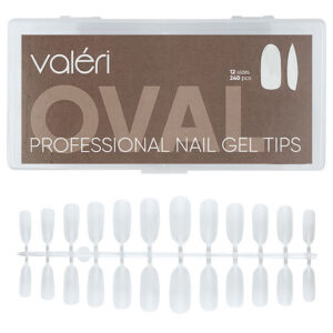 Valeri Professional Nail Gel Tips "Oval"