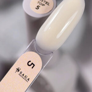 Топ кольоровий без липкого шару SAGA Professional Pastel Top №5, 10 мл