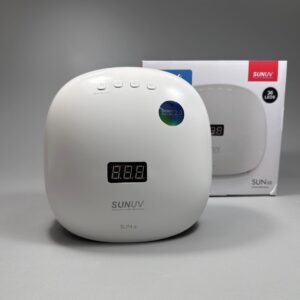 Лампа LEDUV гібрид SUNUV 4S (Original) 48Вт з діодами із кварцового скла (Біло-чорний)
