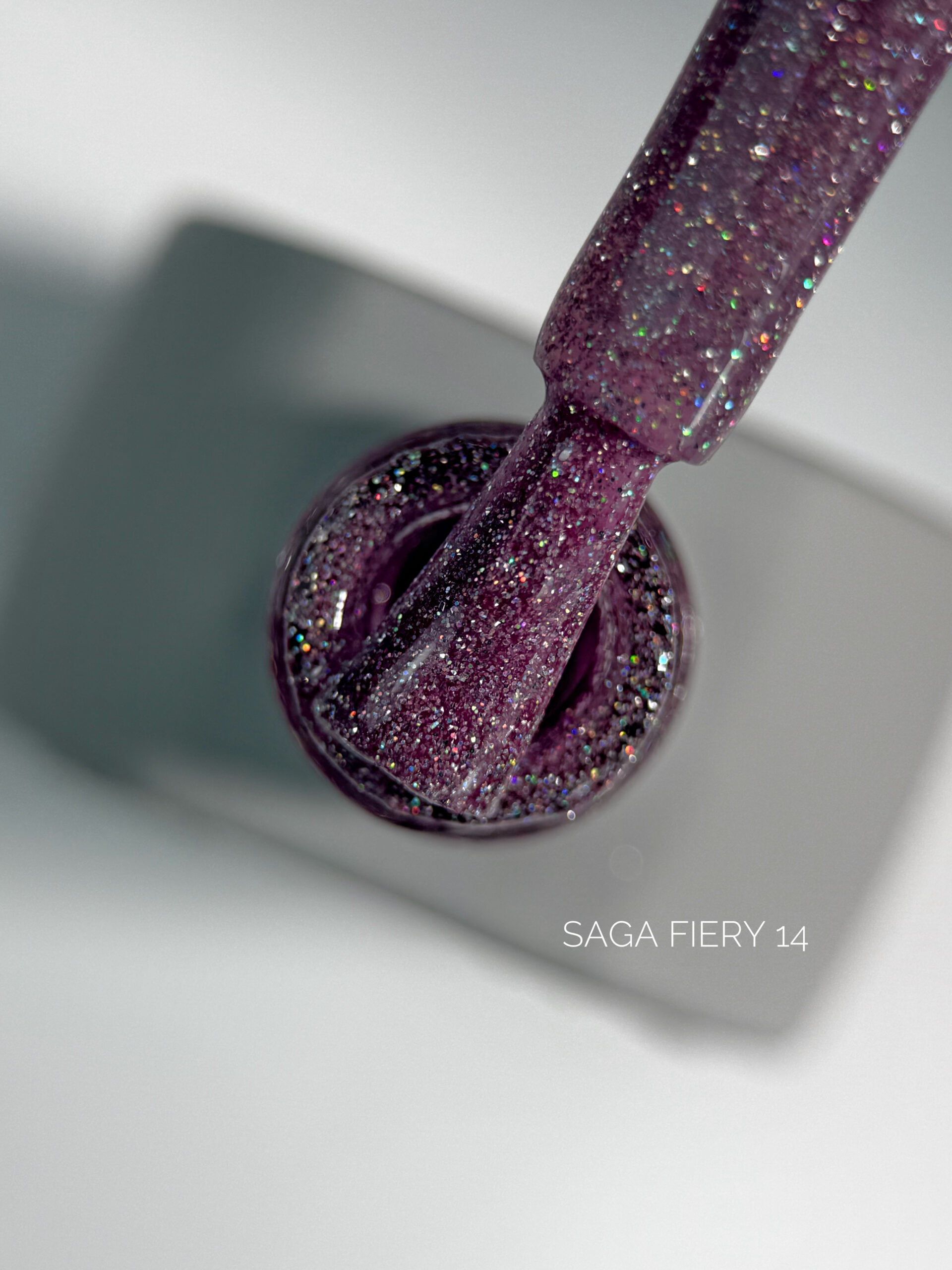 SAGA Professional Fiery gel №14, 10 мл
