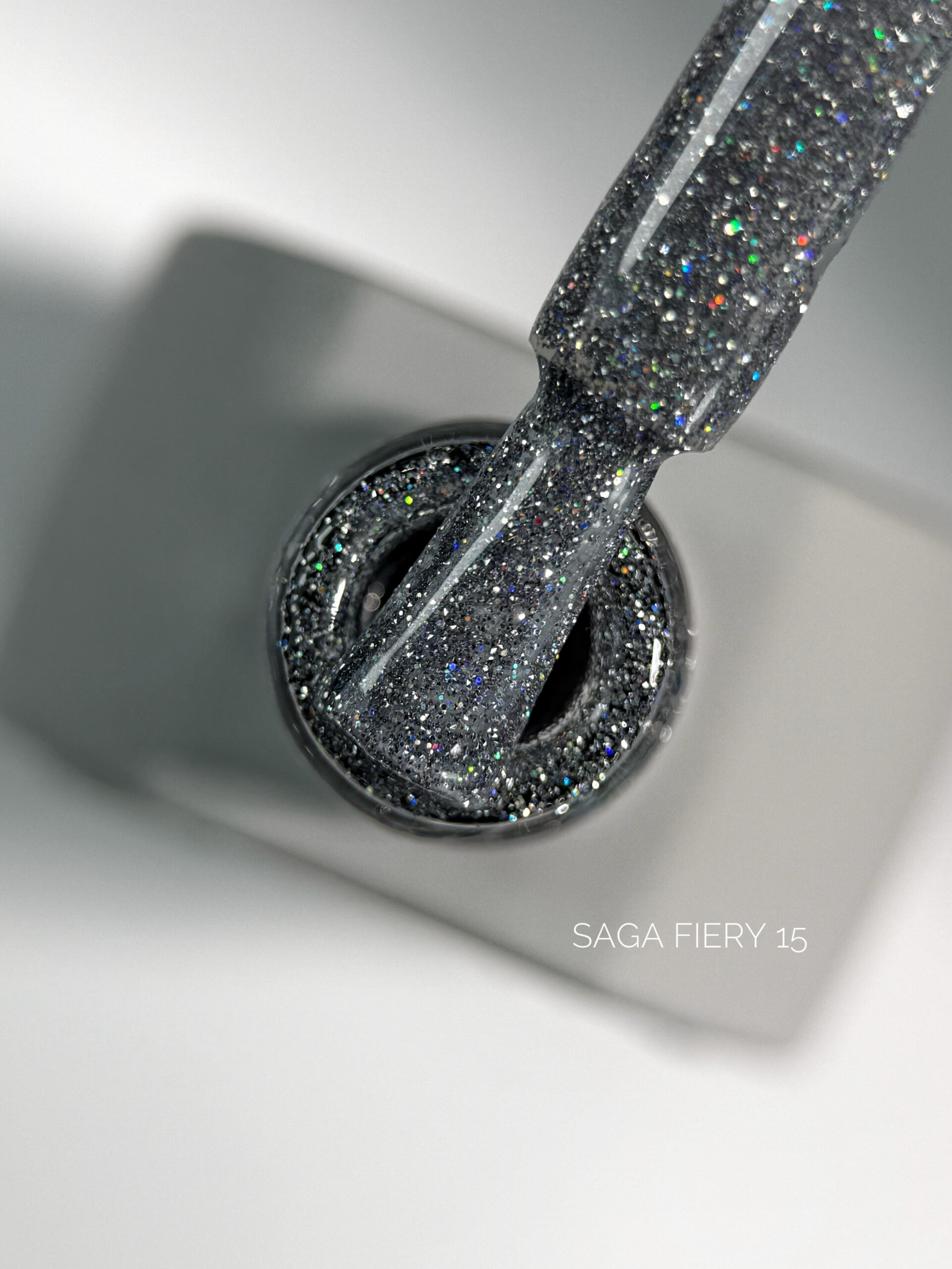 SAGA Professional Fiery gel №15, 10 мл