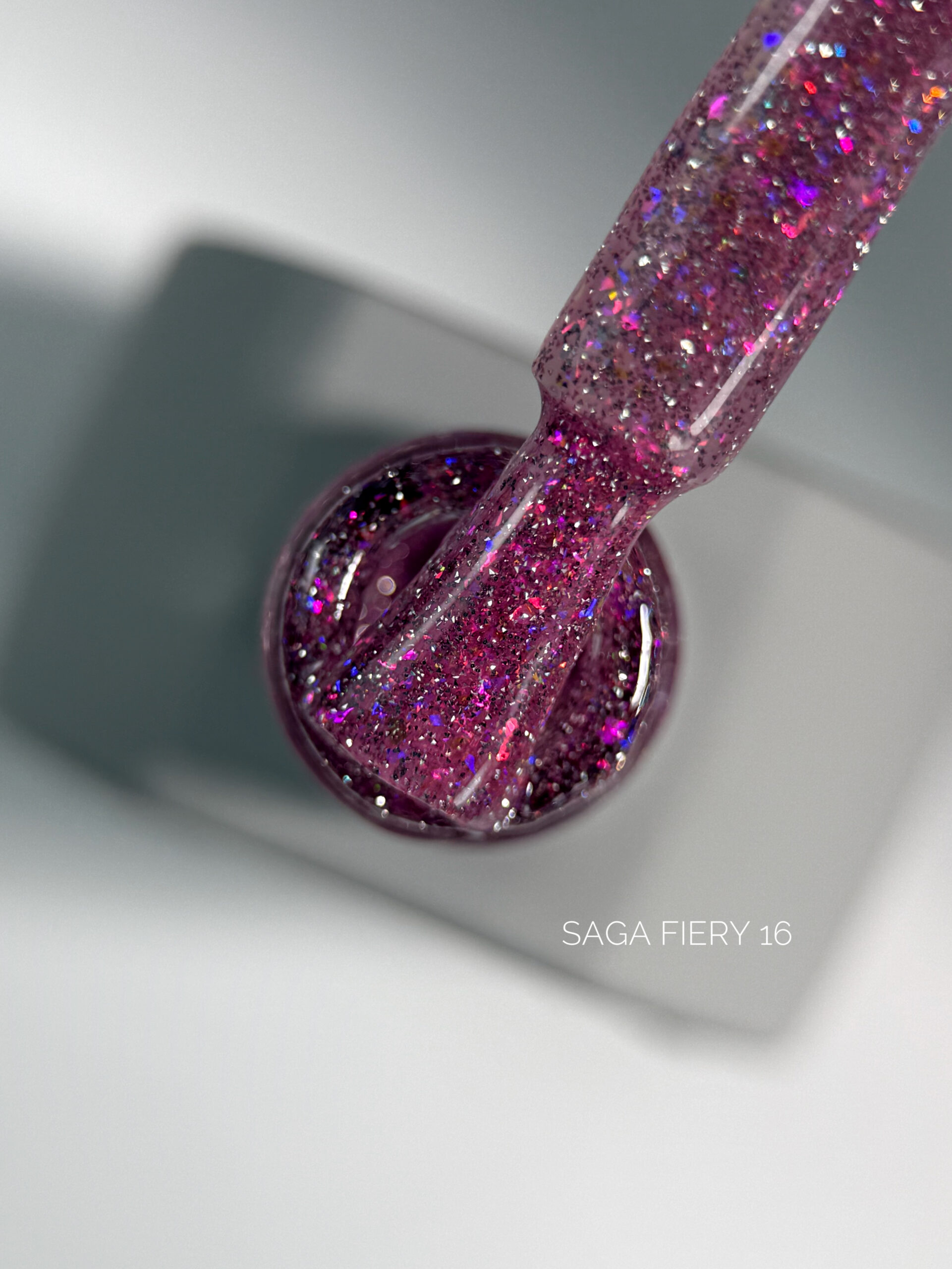 SAGA Professional Fiery gel №16, 10 мл