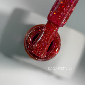 SAGA Professional Fiery gel №42, 10 мл