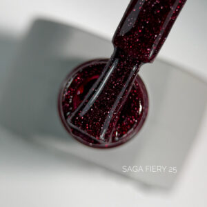 SAGA Professional Fiery gel №25, 10 мл