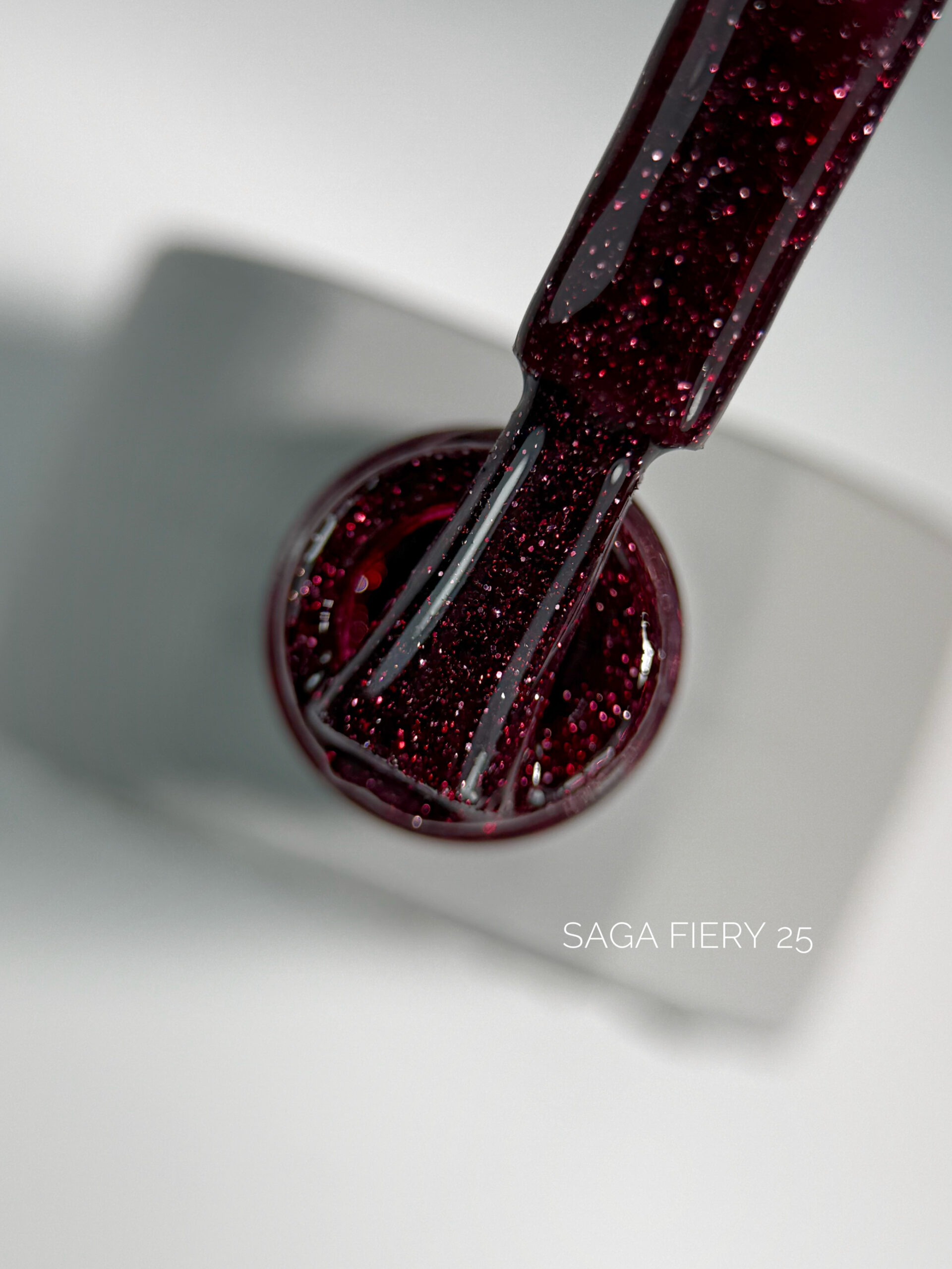 SAGA Professional Fiery gel №25, 10 мл