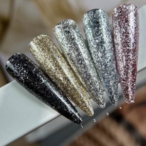 SAGA professional Гель для дизайну Platinum paint , №1(5мл)
