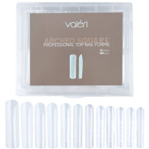 Valeri Professional Top Nail Forms "Arched Square"