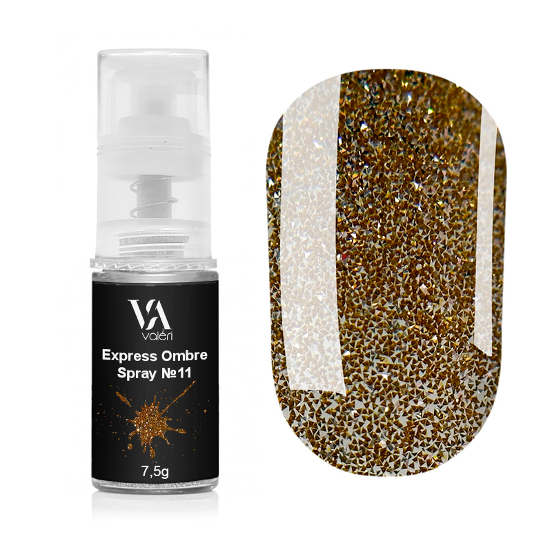 Valeri Express Ombre Spray №11 Експрес-спрей для омбре золотий, 7.5 г