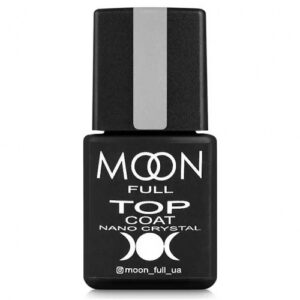 Moon Full Nano Crystal Top Coat – топ для гель лаку, 8 мл. (стійкий до подряпин)