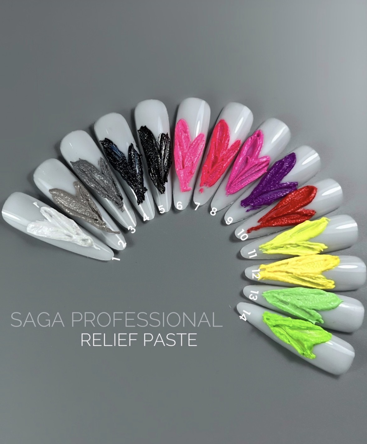 SAGA Professional Relief pasta №04 - Зображення 2