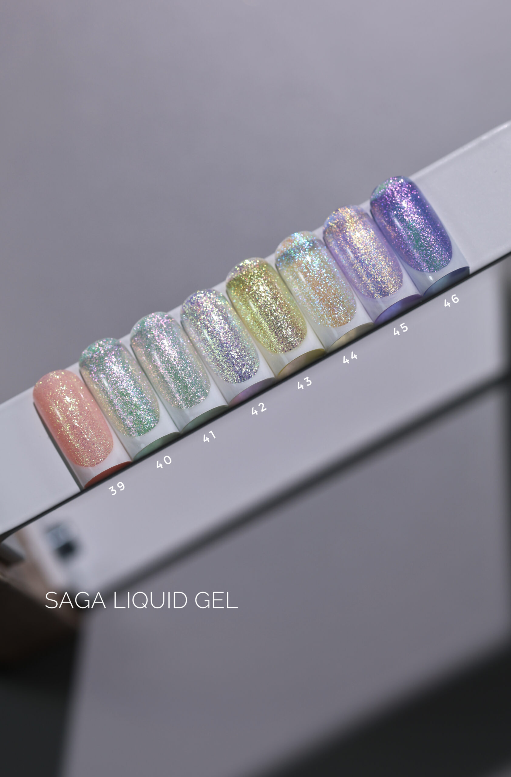 SAGA Professional Liquid gel №44, 15 мл - Зображення 2