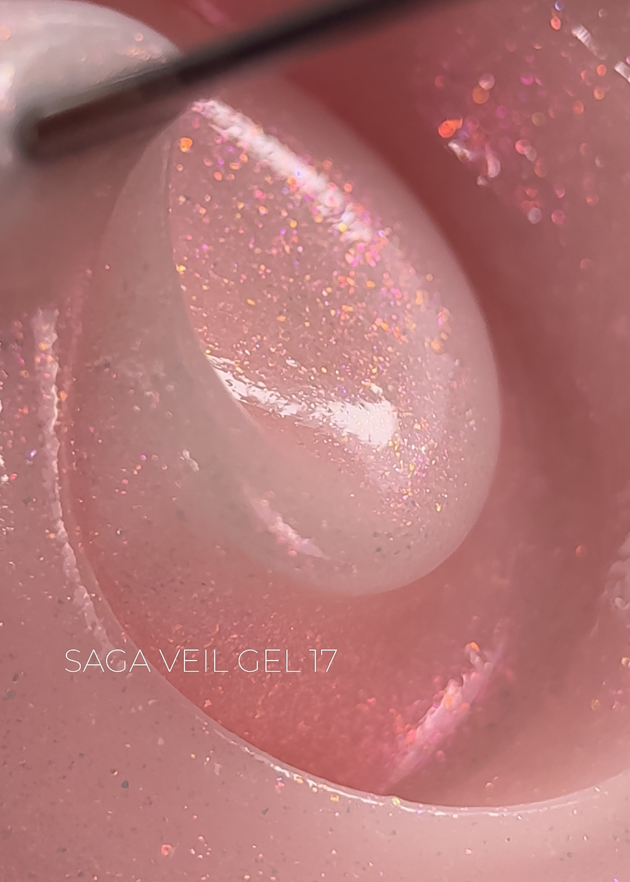 SAGA Professional Veil gel №17, 15 мл