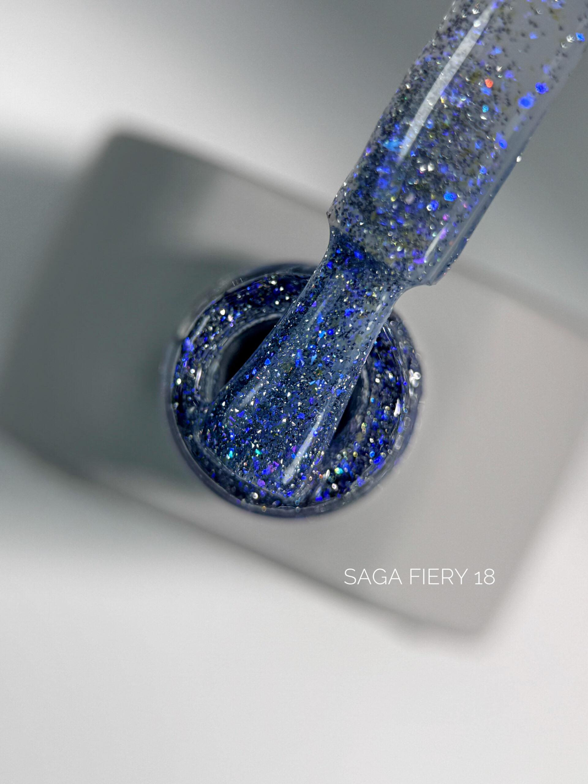 SAGA Professional Fiery gel №18, 10 мл