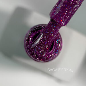 SAGA Professional Fiery gel №45, 10 мл