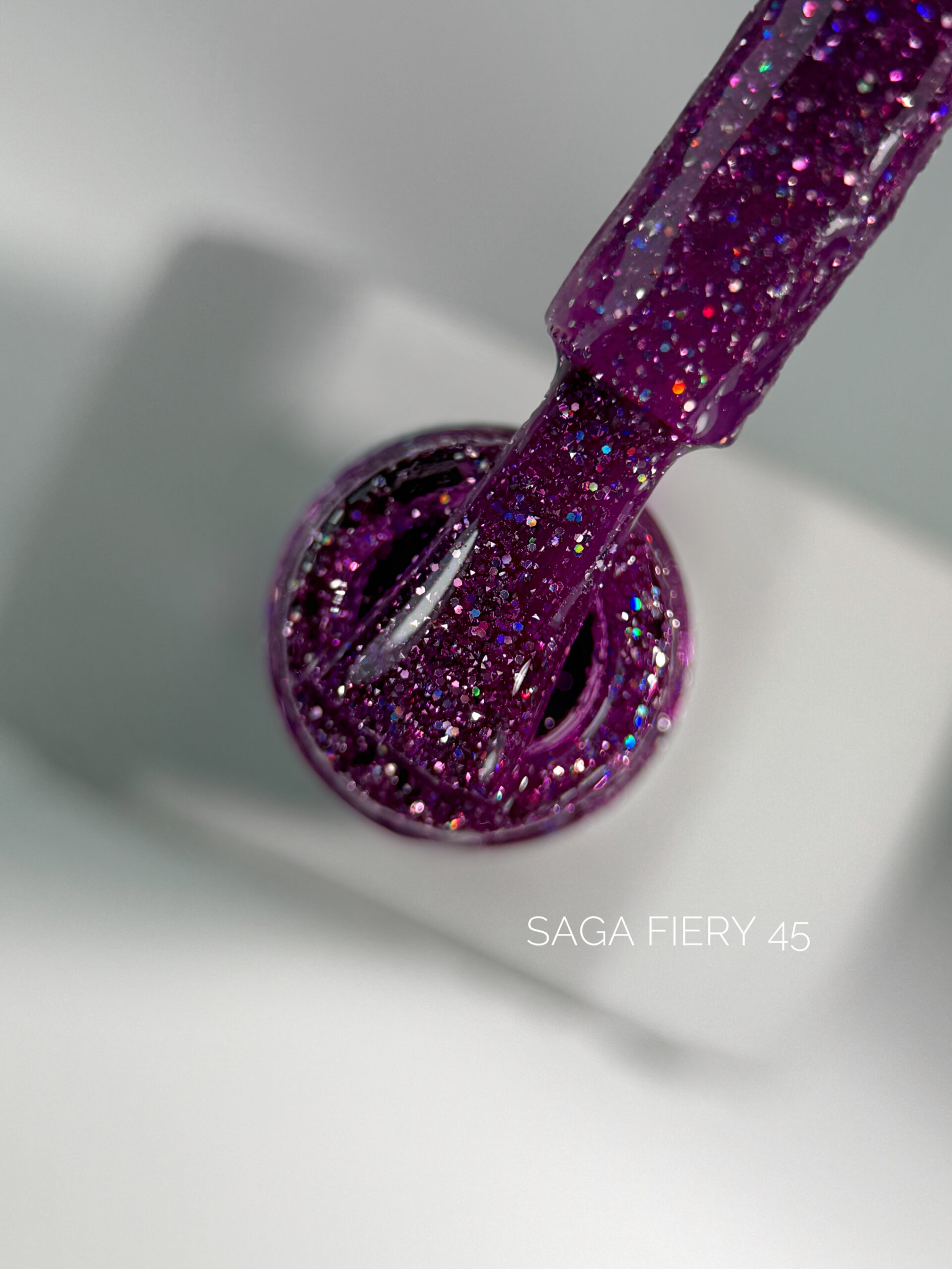 SAGA Professional Fiery gel №45, 10 мл