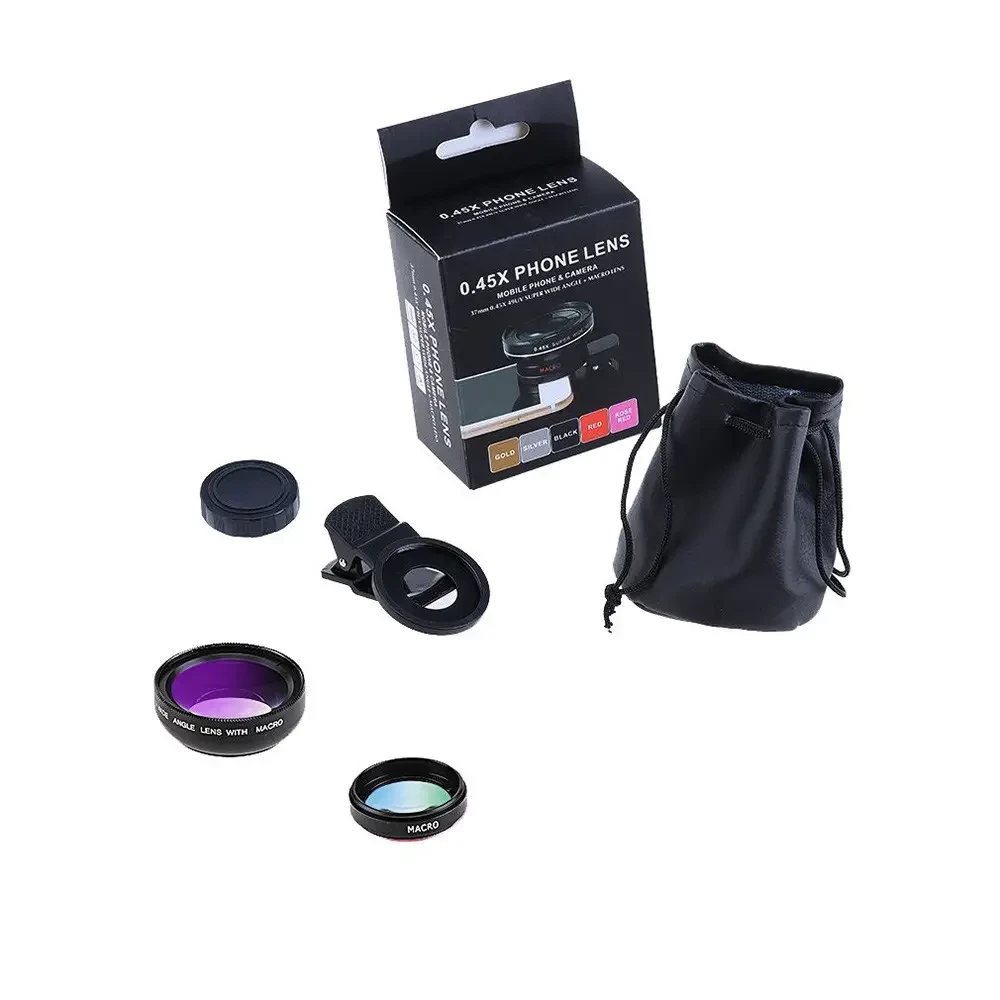 Макролінза для телефона 2 в 1 — 0,45X Phone Lens (Широкудзяна + Макро) - Зображення 2