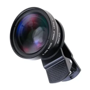 Макролінза для телефона 2 в 1 — 0,45X Phone Lens (Широкудзяна + Макро)