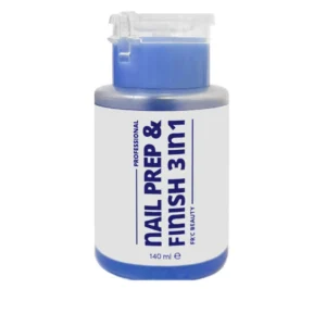 Засіб для знежирення та зняття липкості FRC Nail Prep&Finish 3 в 1, 140мл (помпа)