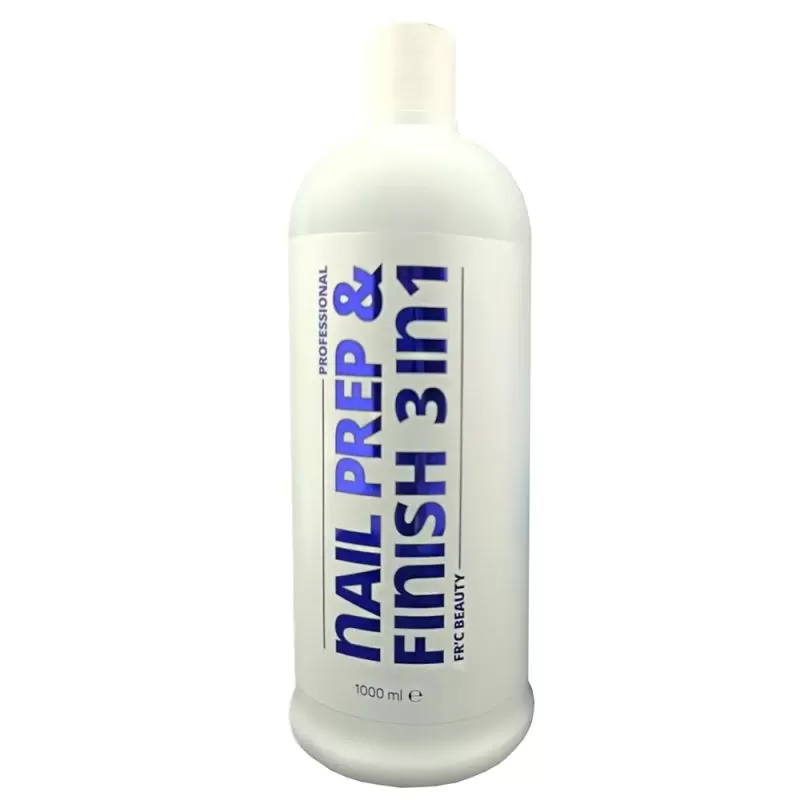 Засіб для знежирення та зняття липкості FRC Nail Prep & Finish 3 в 1, 1л