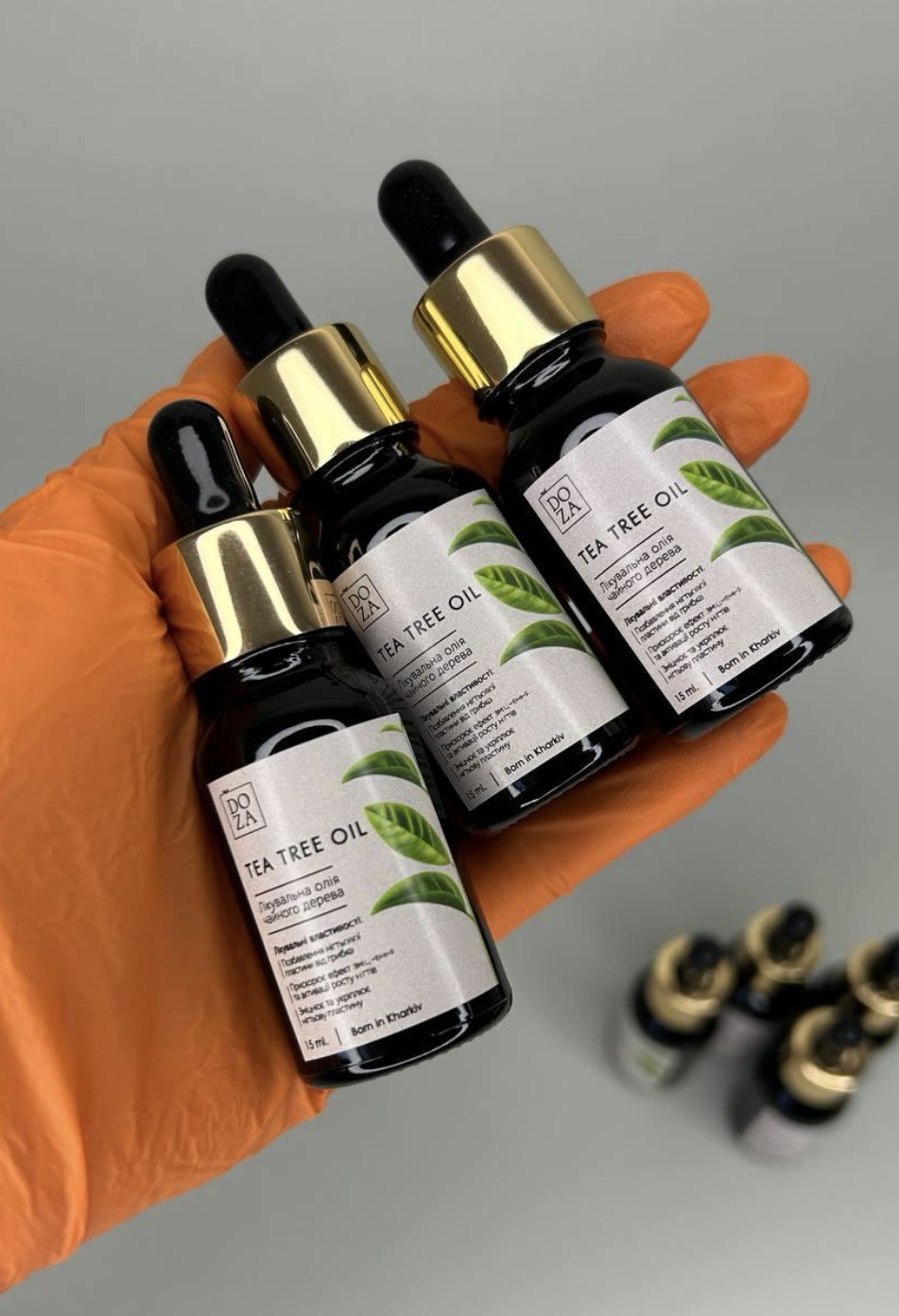 Засіб для профілактики грибка та оніхолізису Nail Doza Tea Tree Oil 15 мл (Олія чайного дерева) - Зображення 2