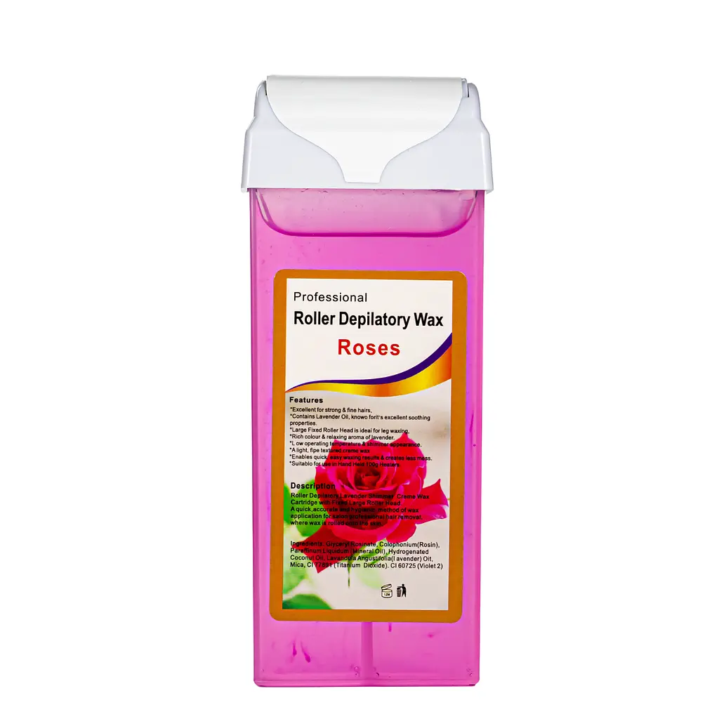 Віск касетний для депіляції Roller depilatory Wax, Roses