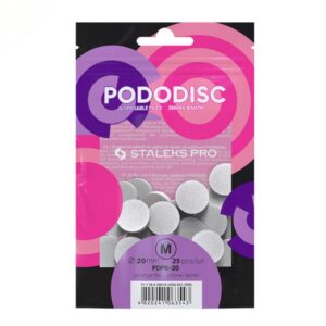 Спонж-файл полірувальник для педикюрного диска STALEKS PRO PODODISC M Expert 25 шт