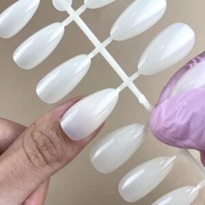 Гелеві тіпси молочний мигдаль Mafanails,120шт