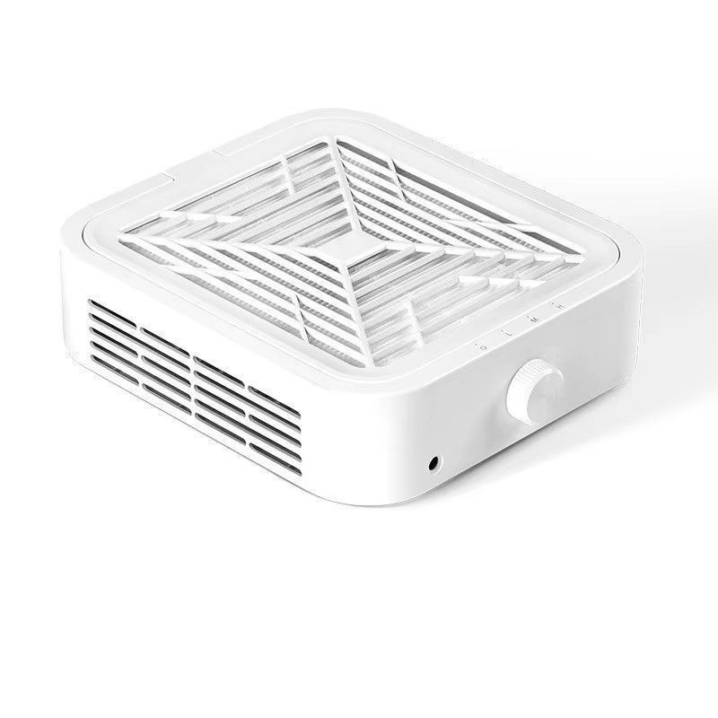 Витяжка для манікюру 120W професійна з HEPA-фільтром, біла