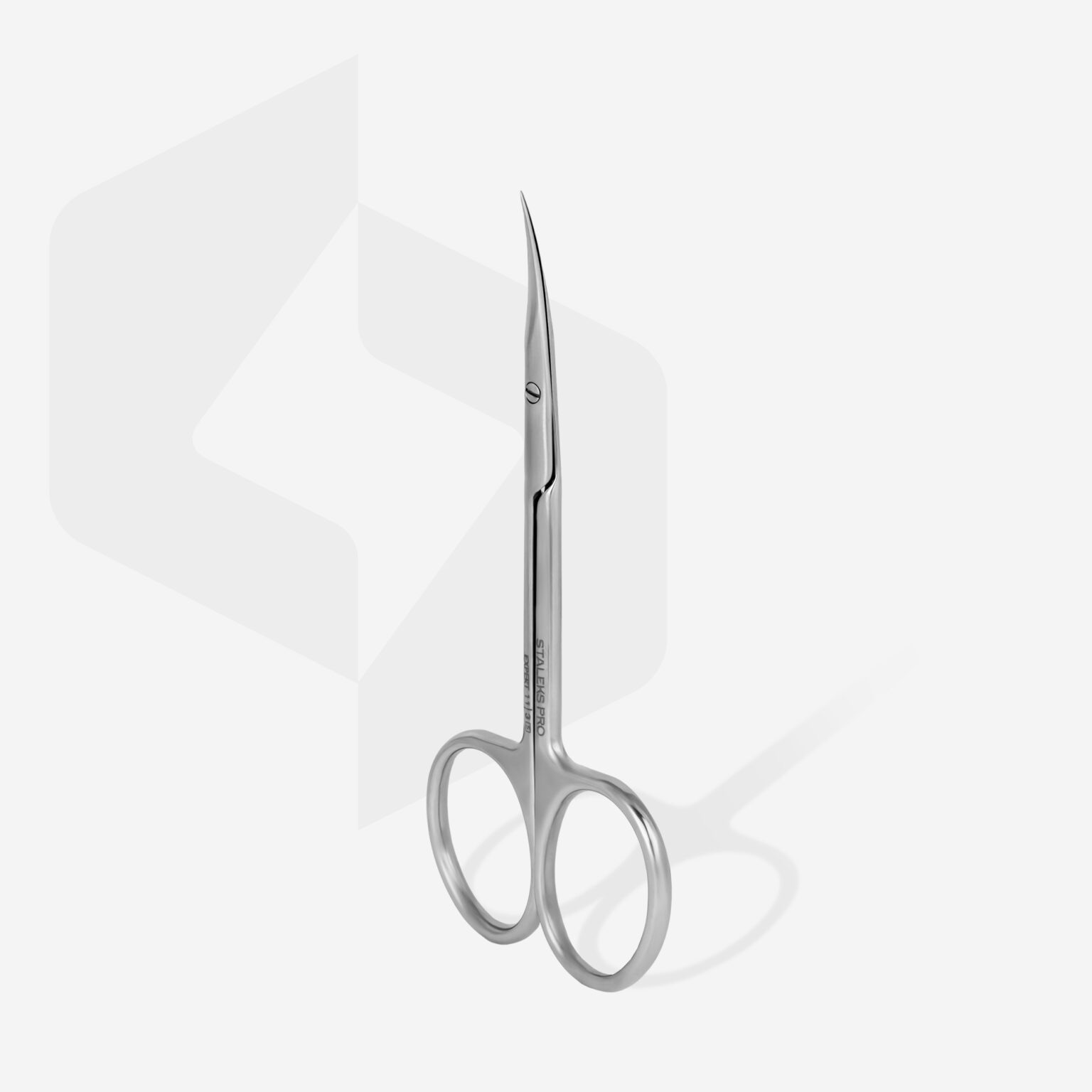 Ножиці професійні для кутикули для лівші Staleks EXPERT 11 TYPE 3 - Зображення 2